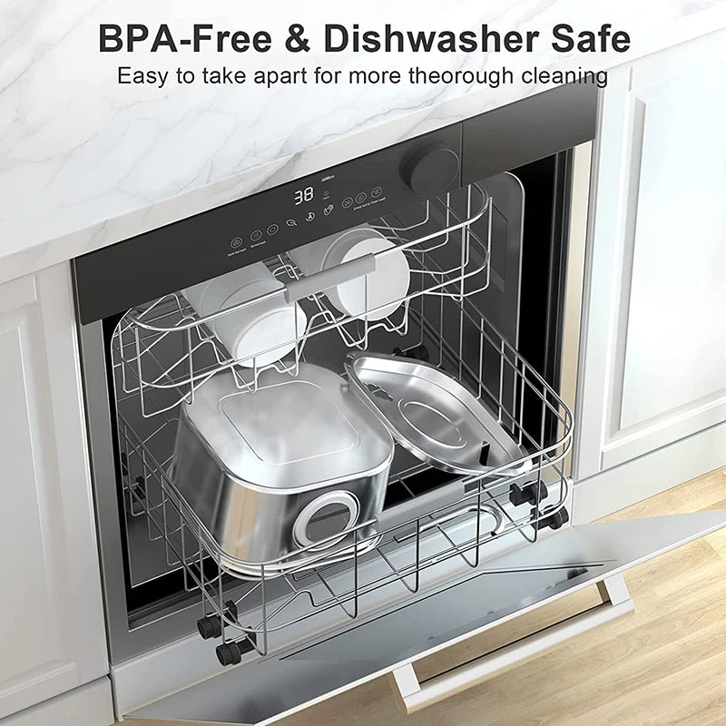 Transparent Window Cat Water Dispenser with Sensor 3.2L/108Oz Super Quiet& Pets Auto Filter Stainless Steel Cats Water Fountain